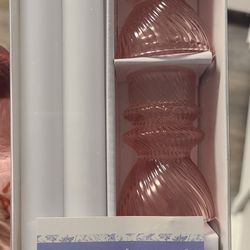 Taper Candle & Holder Set 