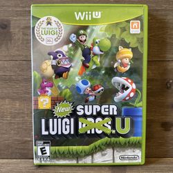 New Super Luigi Nintendo Wii U (CIB / Used)