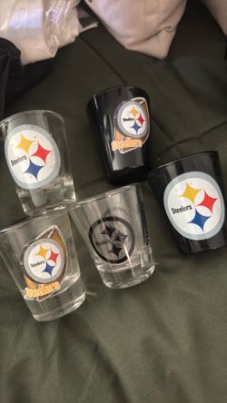 Steelers shot glasses