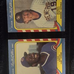 Fleer Limited edition Baseball Cards 