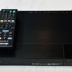 Sony BDP-BX650 4K UHD Upscale Blu-ray Disc / DVD Player WiFi w/ Remote Control