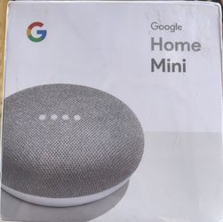 New Google Home Mini - Wrapped In Original Packaging Unopened 