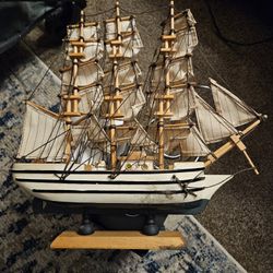 Vintage Wooden Boat 
