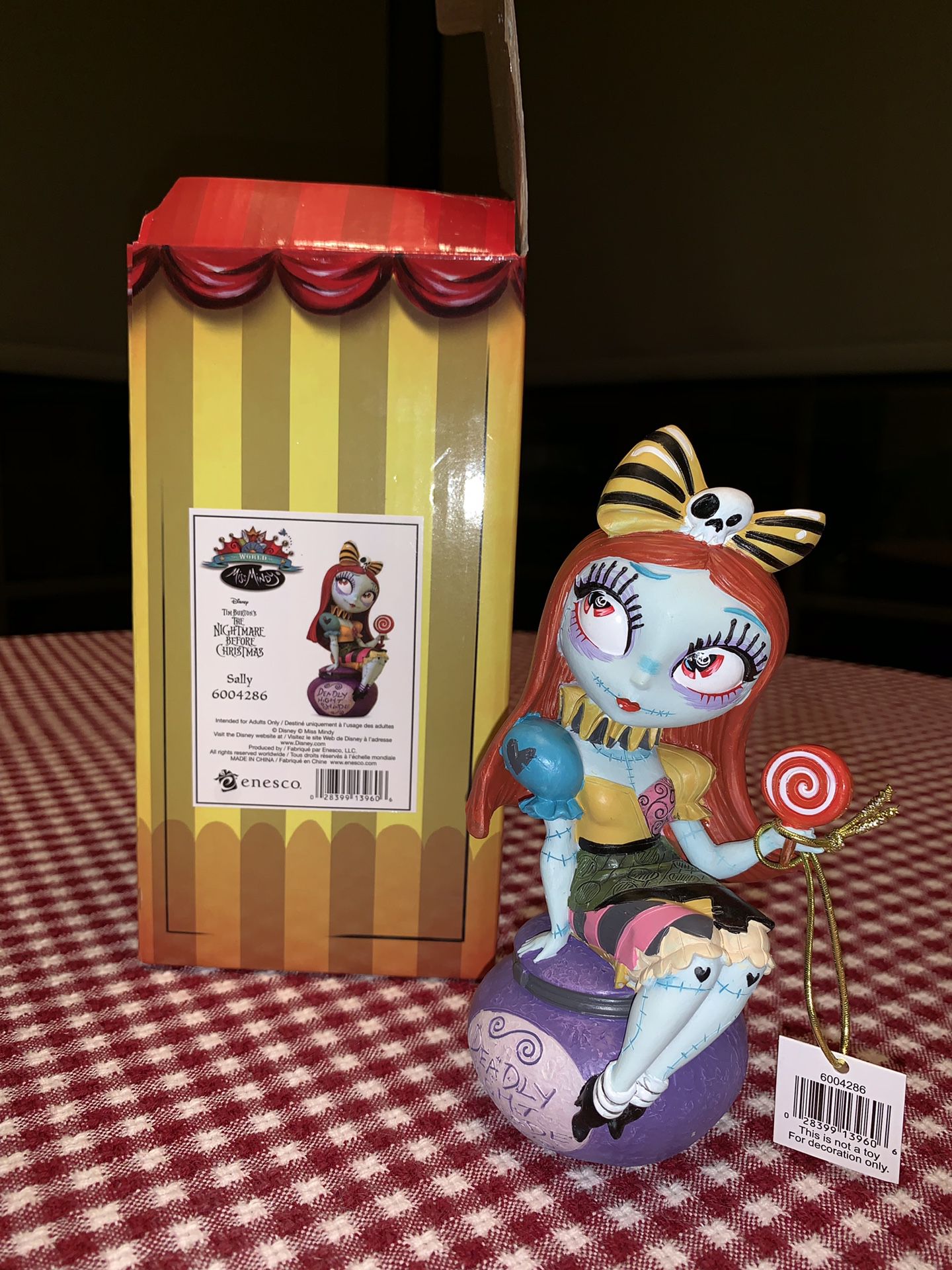 Brand New - Disney nightmare before Christmas sally figurine Miss Mindy collection
