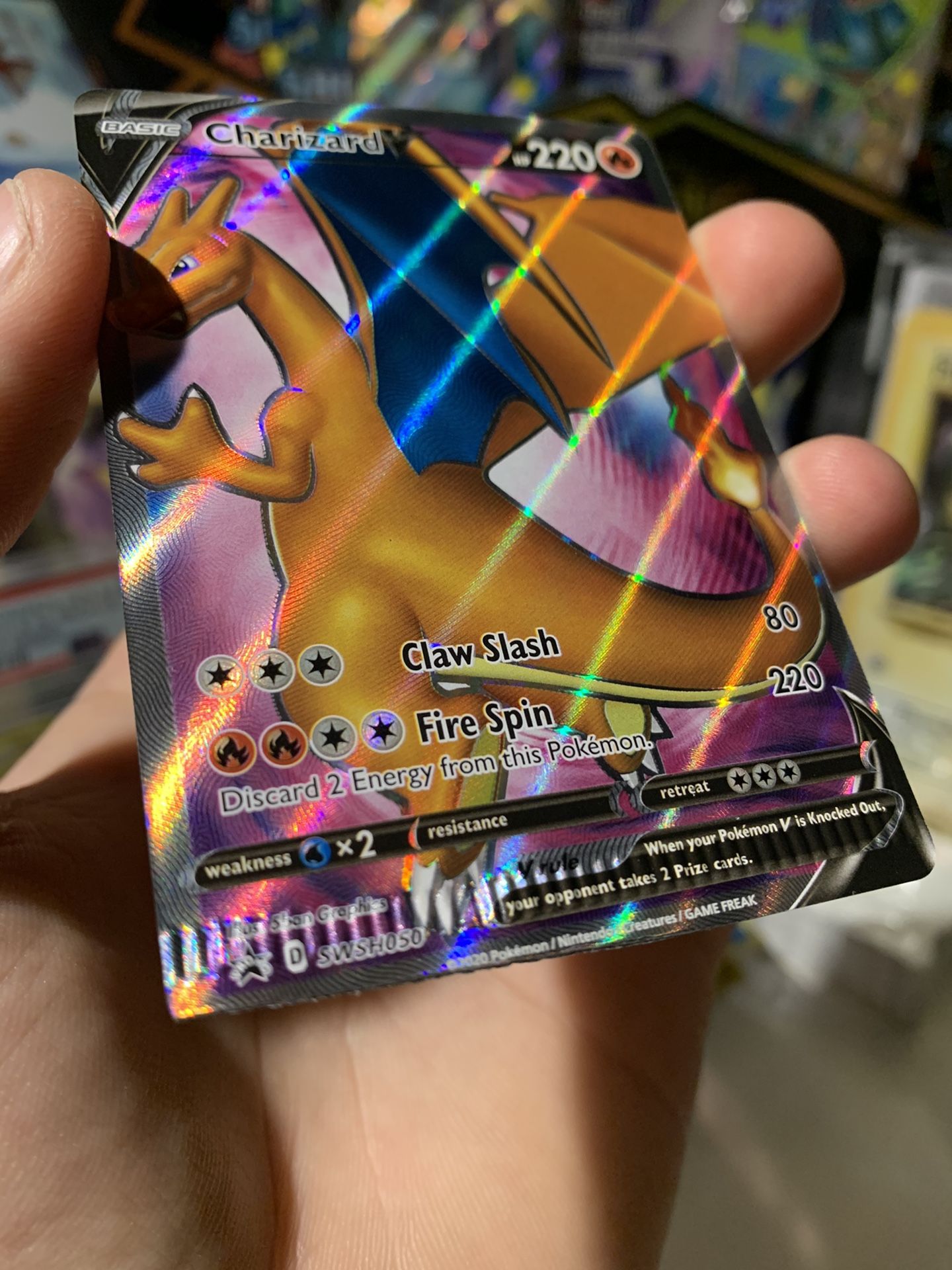 pokemon celebrations charizard card Charizard Pokemon Celebrations Ultra Premium Collection Metal Card #4 PSA 9