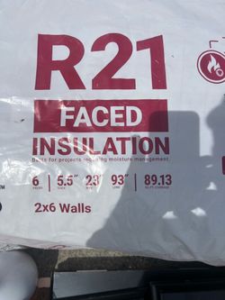 R21 faced insulation