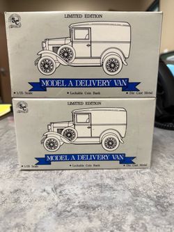 Liberty Classics Model A Delivery Van Coin Banks – Sold Separately (#35)
