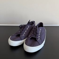 Old Navy Womens 8 Canvas Sneakers Blue Low Top Lace Up Casual