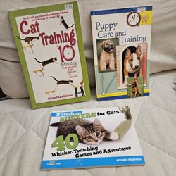 Cat and Dog Training Books