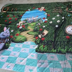Full Set Of Alice And Wonderland Birthday Decorations