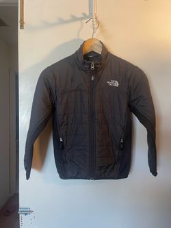 Northface Boys Black Quilted Jacket Size S