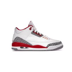 Jordan 3 Cardinal Red