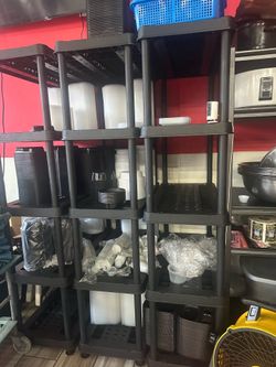6ft high shelves