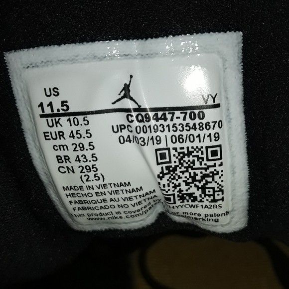 Air Jordan 1 Low 'Gold Toe' Size 11.5