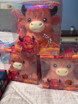 Highland cow squishys