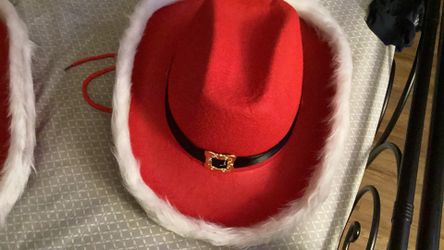 Light up Christmas Cowboy Hat