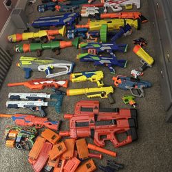 HUGE NERF GUN LOT!!!