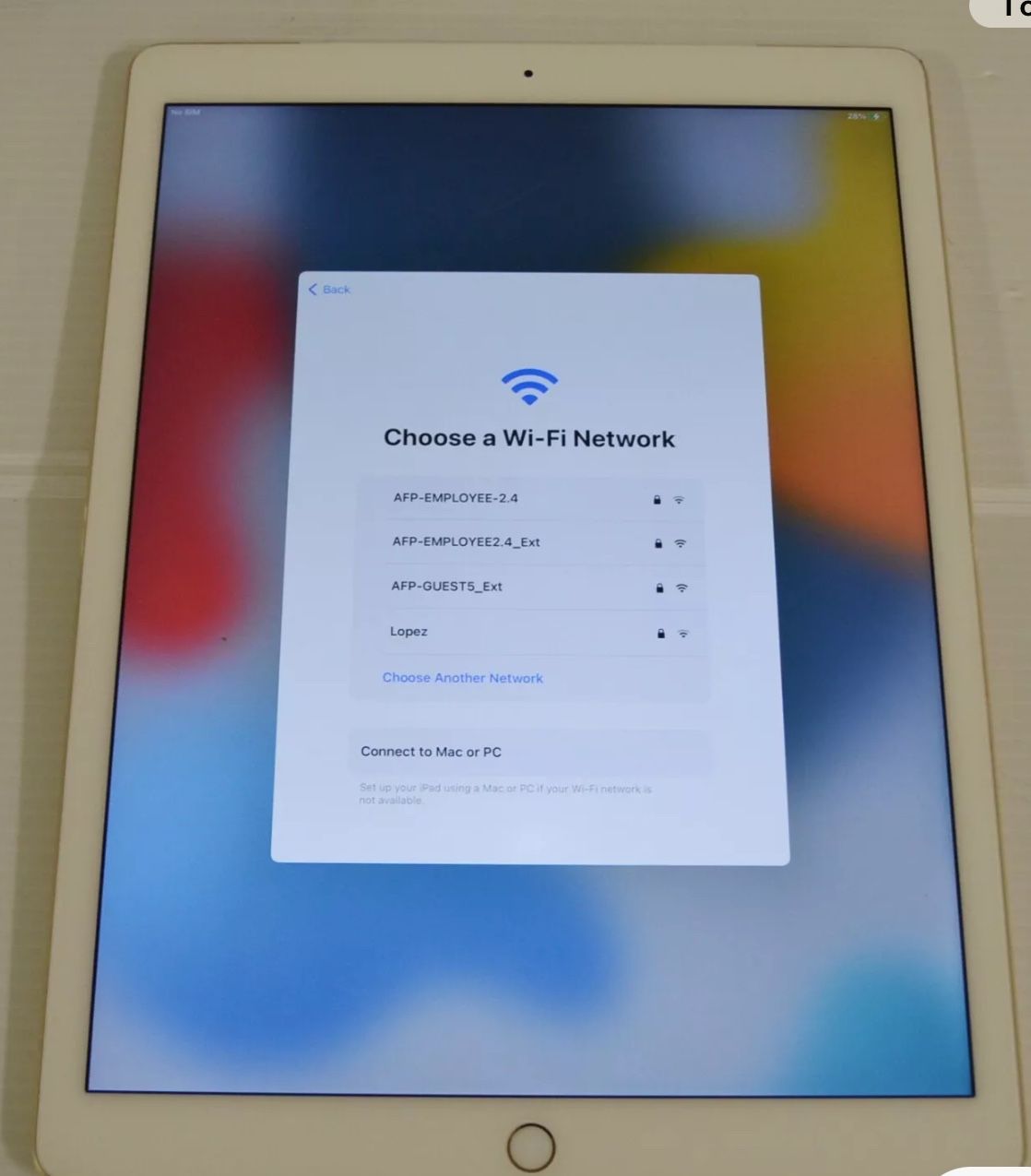 Apple iPad 12.9 inch Rose Gold 256GB Like Brand New