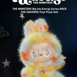LABUBU- Rock The Universe Vinyl Plush Doll