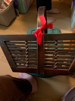 Wooden Sturdy Basket