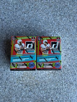 2021 Donruss Football Holiday Blaster Box Lot Of 2
