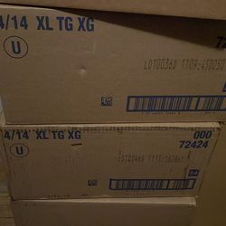 Adult diapers box /4 pack in box