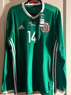 2016 Mexico Home jersey w/ match details Size L