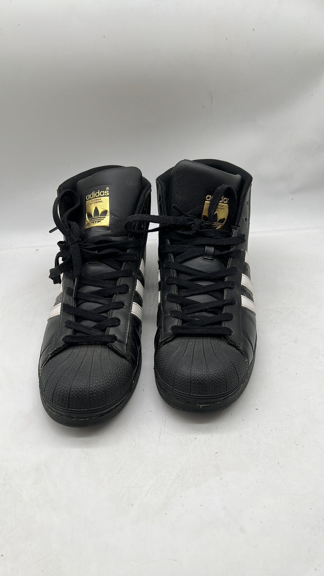 RARE🔥 Sz 11.5 - Adidas Pro Model Core Black Sneakers 2016