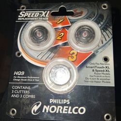 Philips Norelco HQ9 Smart Touch-XL & Speed-XL Replacement Heads 