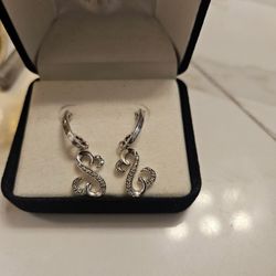 Set Of Silver Earrings 