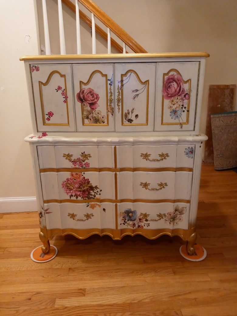 Unique French Provincial Dresser