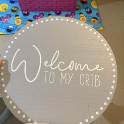 Nursery door sign