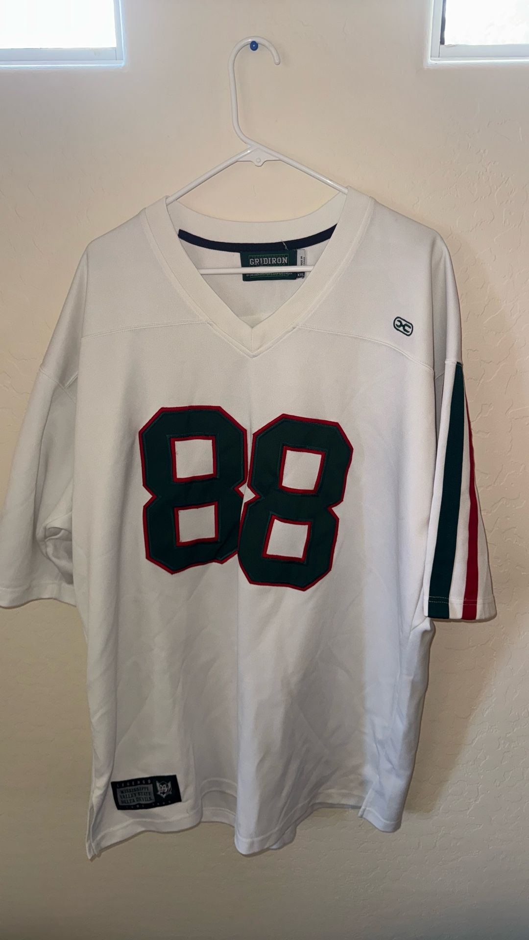 mississippi valley state RICE jersey size 2XL
