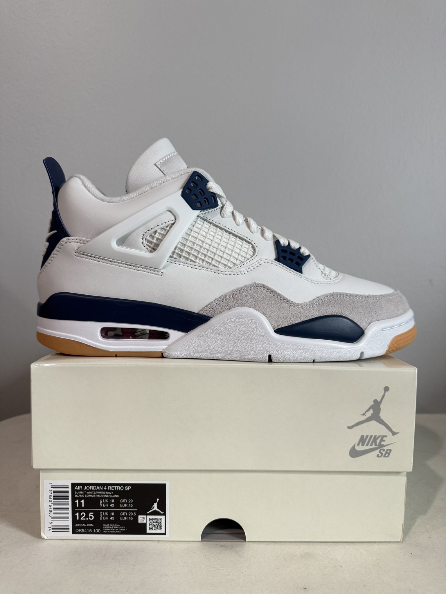 Jordan 4 SB Navy - 11 & 11.5 M