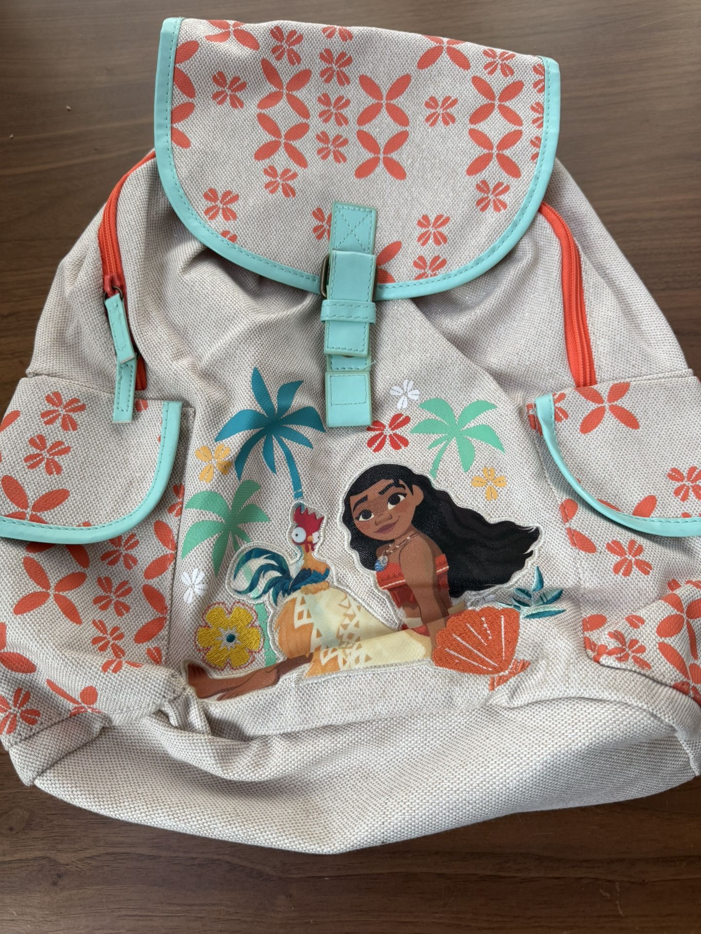 Moana Backpack Like New