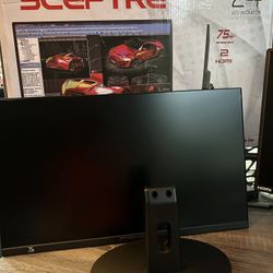 Dual Monitors, 2 Sceptre LED Ultra Slim (or Just 1)