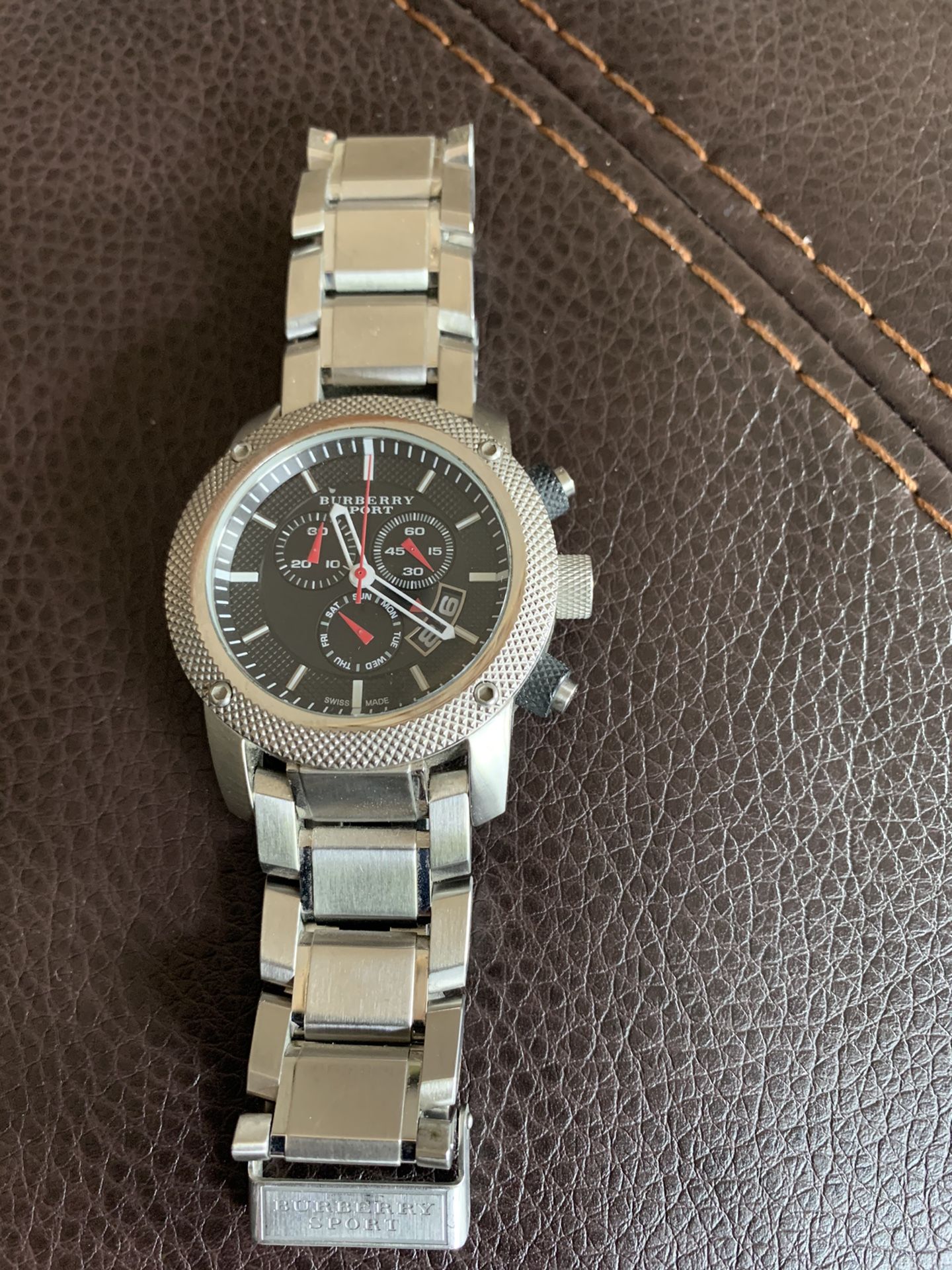 Burberry sport watch barely used