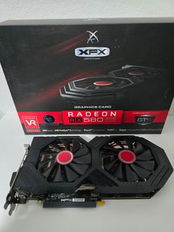 AMD Radeon RX580 8Gb XFX GTS  Black Edition 4K Gaming GPU Video Card