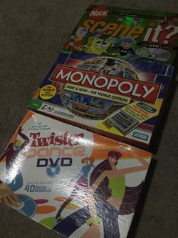 Set of 3 kids games