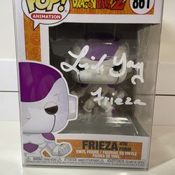 Dragon Ball Z Frieza Funko Pop Signed Linda Young W/ COA #861 