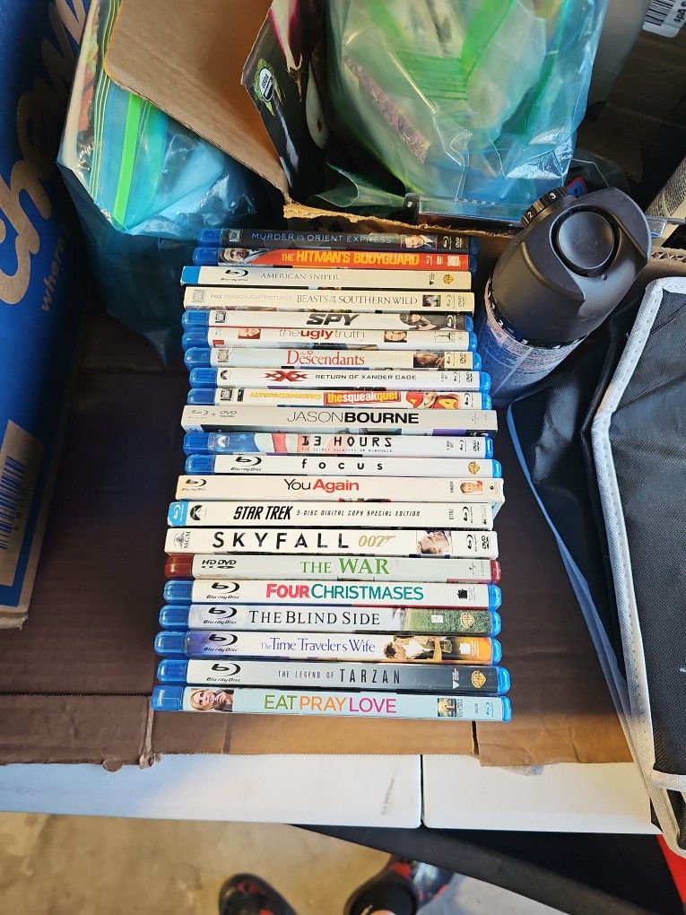 21 Blu-rays For $60