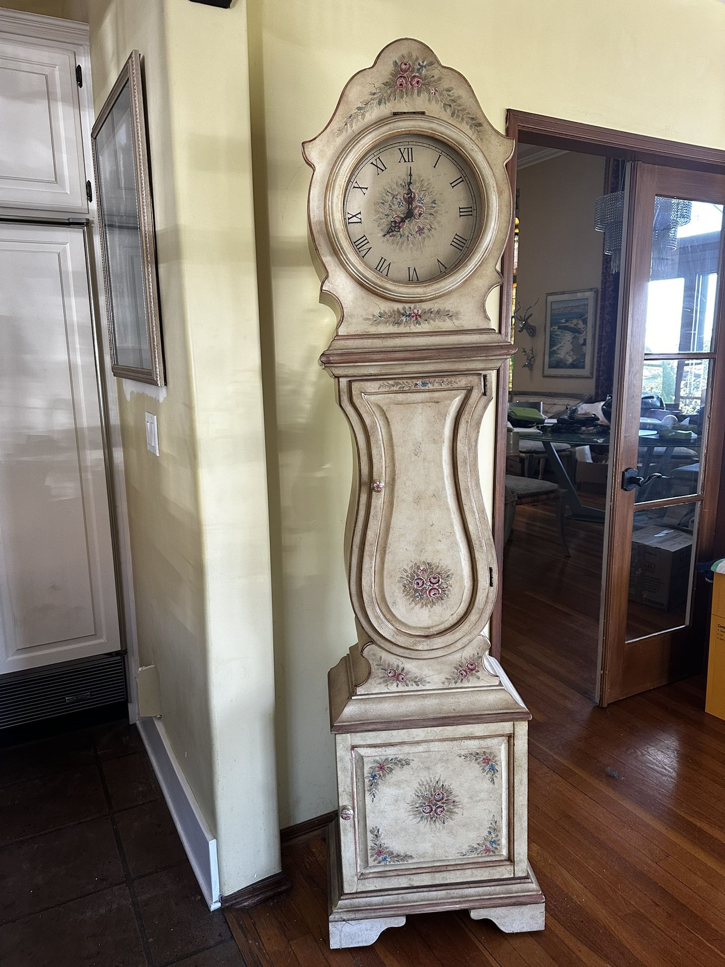 Grandfather /Grandmother Clock With Storage Shelves