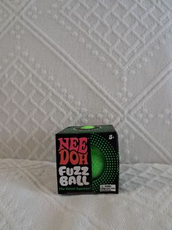 Needoh Green Fuzzball Brand New.