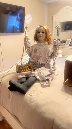 Swinging Scary Doll