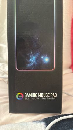 RGB Gaming Mouse Pad Multi-Color Illuminated