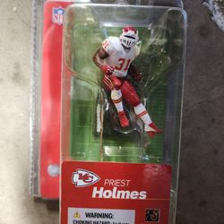 McFarlane NFL 3" Priest Holmes KC Sportsline
