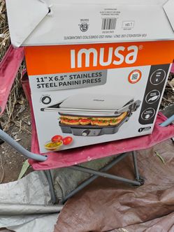 Stainless steel Panini press