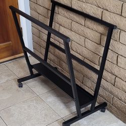 Print Rack - Art Storage Rack with Rolling Casters
