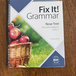 Fix It! Grammar Homeschool Teacher’s Manual