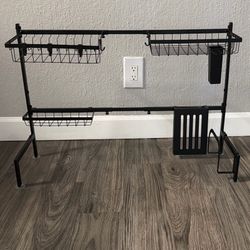Over the sink drying rack